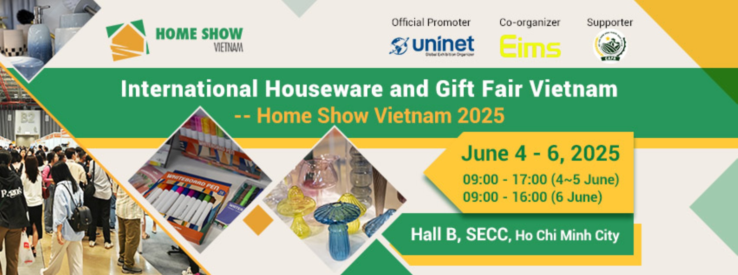 Triển Lãm Quốc Tế Sản Phẩm Gia Dụng Và Quà Tặng Việt Nam - Home Show Việt Nam